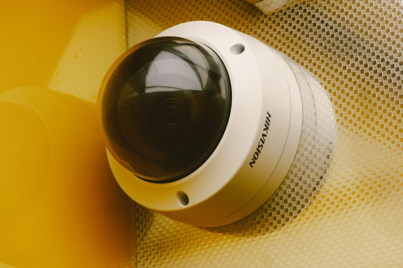 A dome surveillance camera